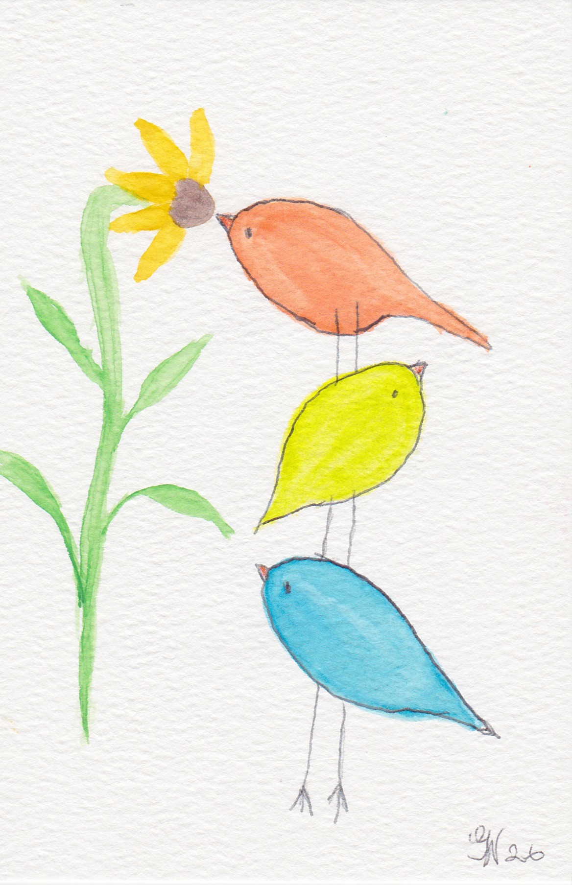 Whimsical Birds 2
